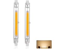Bombilla Led R7s 78-118mm 5-20w Ajustable 3000k 3000lm Reemplaza Bombilla Halógena J118 De 300w