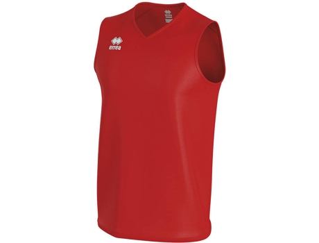 Camiseta sin Mangas de Hombre ERREA Casulla Darrell Rojo (XL)