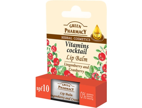 Bálsamo Labial GREEN PHARMACY Vitamins Cocktail 4