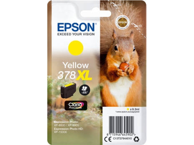 Cartucho de tinta EPSON 378XL - C13T37944010