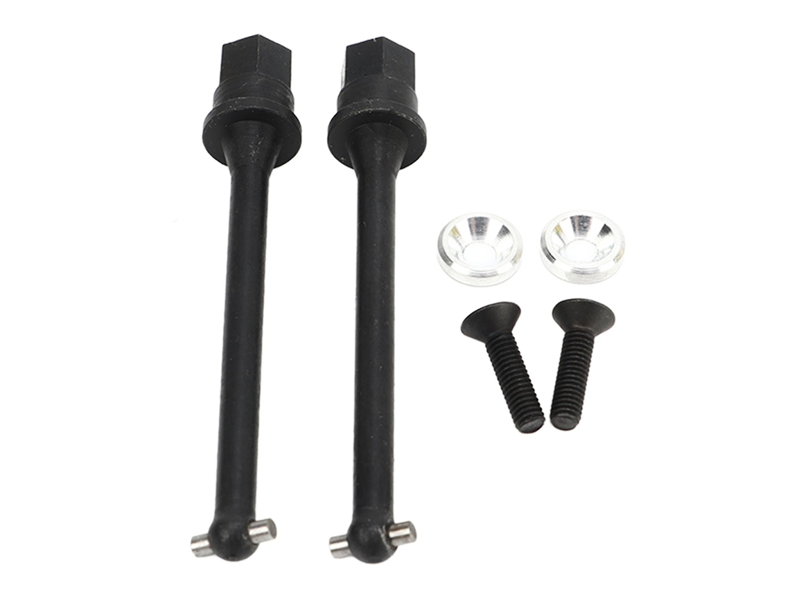 Eje de transmisión Verdant Touch para coche RC Axial Yeti Jr 1/18 (2 unidades), color negro