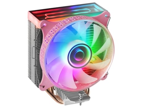 Cooler MARS GAMING Mcpu-Vr Blanco 180W Tdp Espejo Doble Argb Infinity Mirror 4 Heatpipes