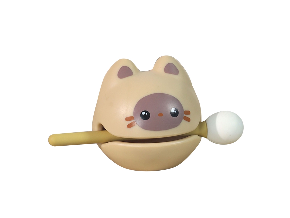 Instrumento de percusión de resina con forma de pez zen para aliviar el estrés.