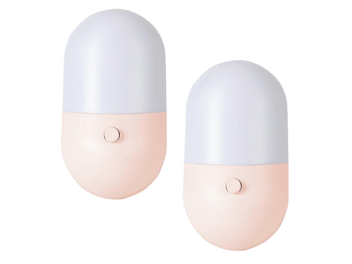 Luz nocturna LED empotrable pequeña Rosewell para dormitorio