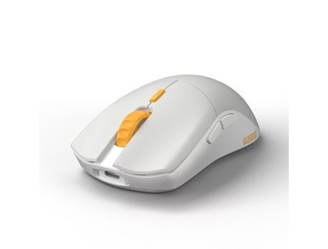 Ratón GLORIOUS PC GAMING RACE (yes - 19000 dpi - Gris,Blanco,Amarillo)