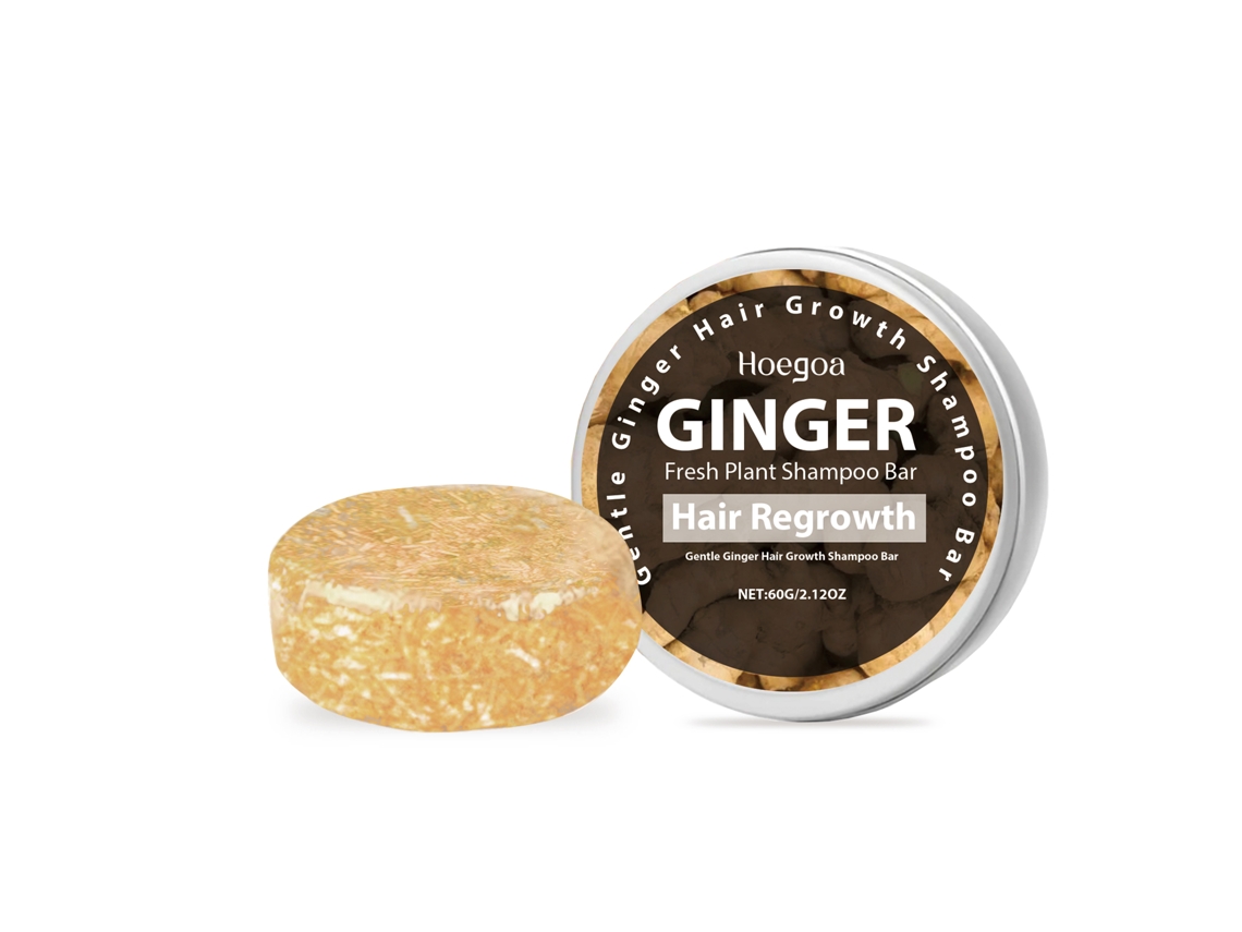Champú de jengibre para un cabello sano