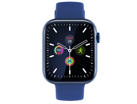 Smartwatch Azul para Android 1,81'' Bluetooth Call Soporte 120 Sport A6