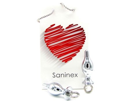 Estimulador SANINEX SEXTOYS Plug De Metal Con Anillo