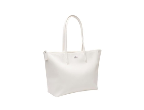 Bolso LACOSTE De Ref Tu Blanco (30x45x12cm)