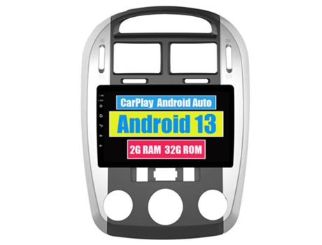 Autoradio Multimedia ROVERONE para Kia Cerato 1 LD 2004 - 2008 CarPlay Android Coche Radio Bluetooth Navegación