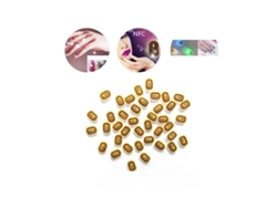 Pegatinas para uñas con flash NFC, 5 piezas, chip LED descubierto, bombilla inteligente para realzar la belleza GOKOCO