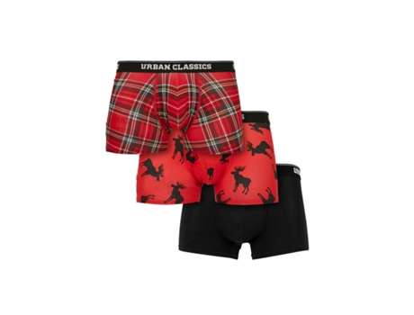 Boxers URBAN CLASSICS Unisexo (Multicolor - XXL)