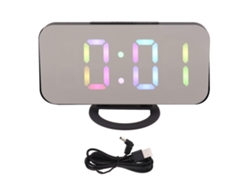 Reloj de pared digital con memoria y alarma LED 100-240v