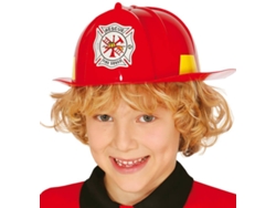Casco DISFRAZZES Bombero Infantil (Talla: Talla Universal)