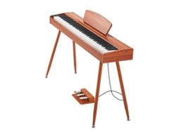 Piano digital Succebuy de 88 teclas con teclado dual contrapesado, 1330 x 300 x 900 mm