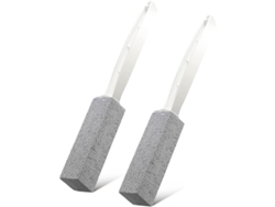 2026-2 Limpiadores De Inodoro Con Mango Ergonómico, Piedra Pumice Para Quitar Manchas De Agua Dura Y Anillos En Inodoro, Piscina Y Fregadero