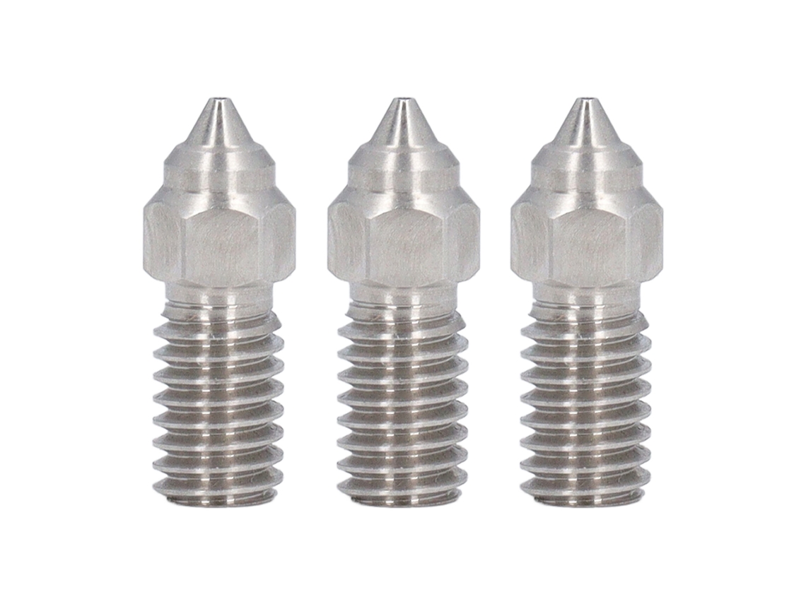boquillas de acero inoxidable para impresora 3D, resistentes a altas temperaturas, de 0,6 mm, para Neptune 4 4pro de S/MARCA