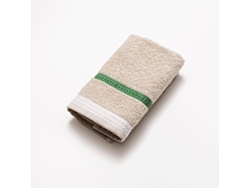 Toalla De Tocador Beige Con Rayas 30X50Cm Benetton Neutral