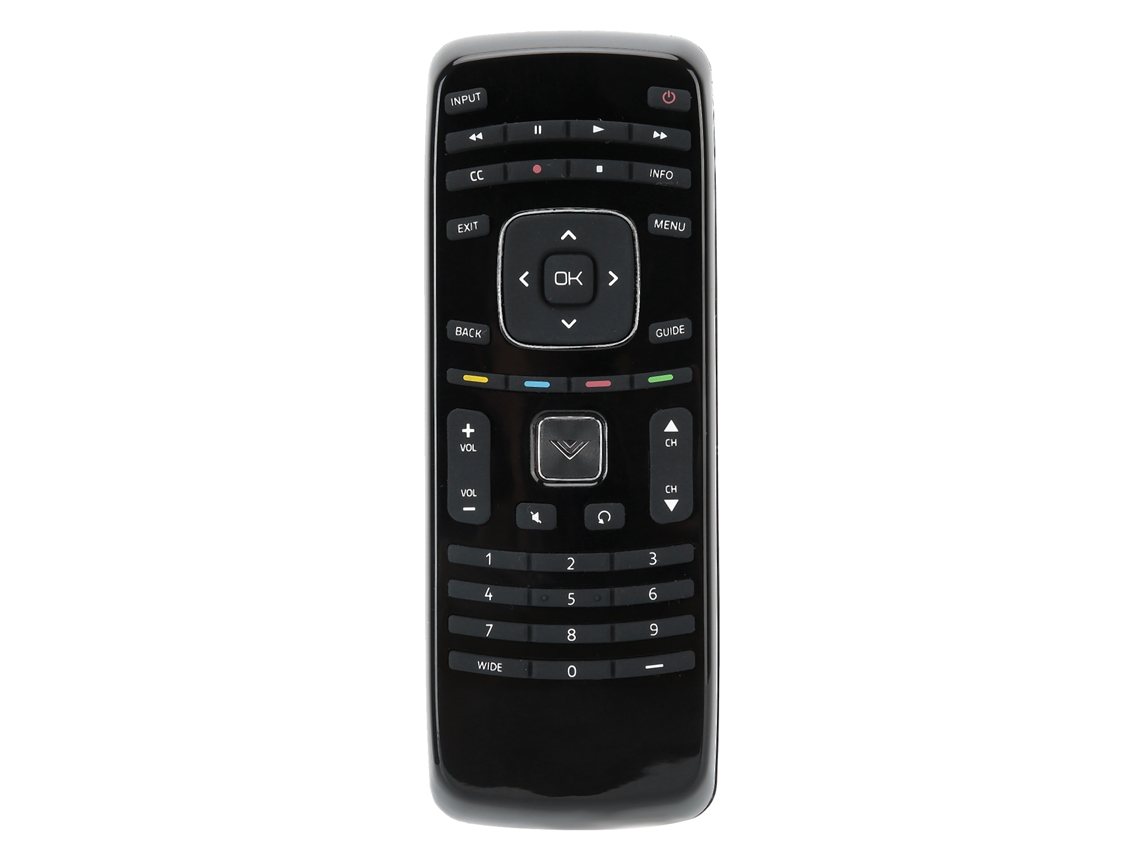 Control Remoto Para Televisor Vizio Xrt100 De 433 Mhz, Compatible Con Los Modelos M320sl, M370sl, E370vp, E320vt, E470ia0 Y E500ia0.