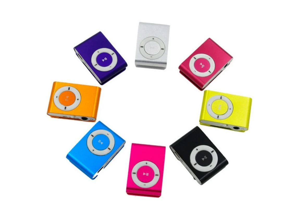 Reproductor de MP3 verde SLOWMOOSE