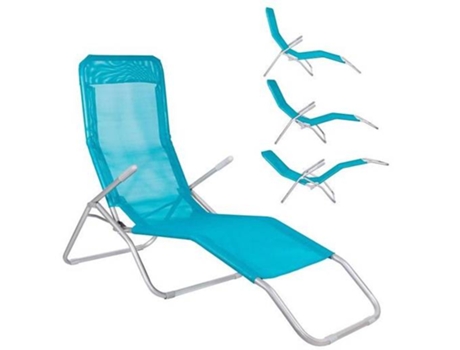 Tumbona Plegable de Madera Maciza