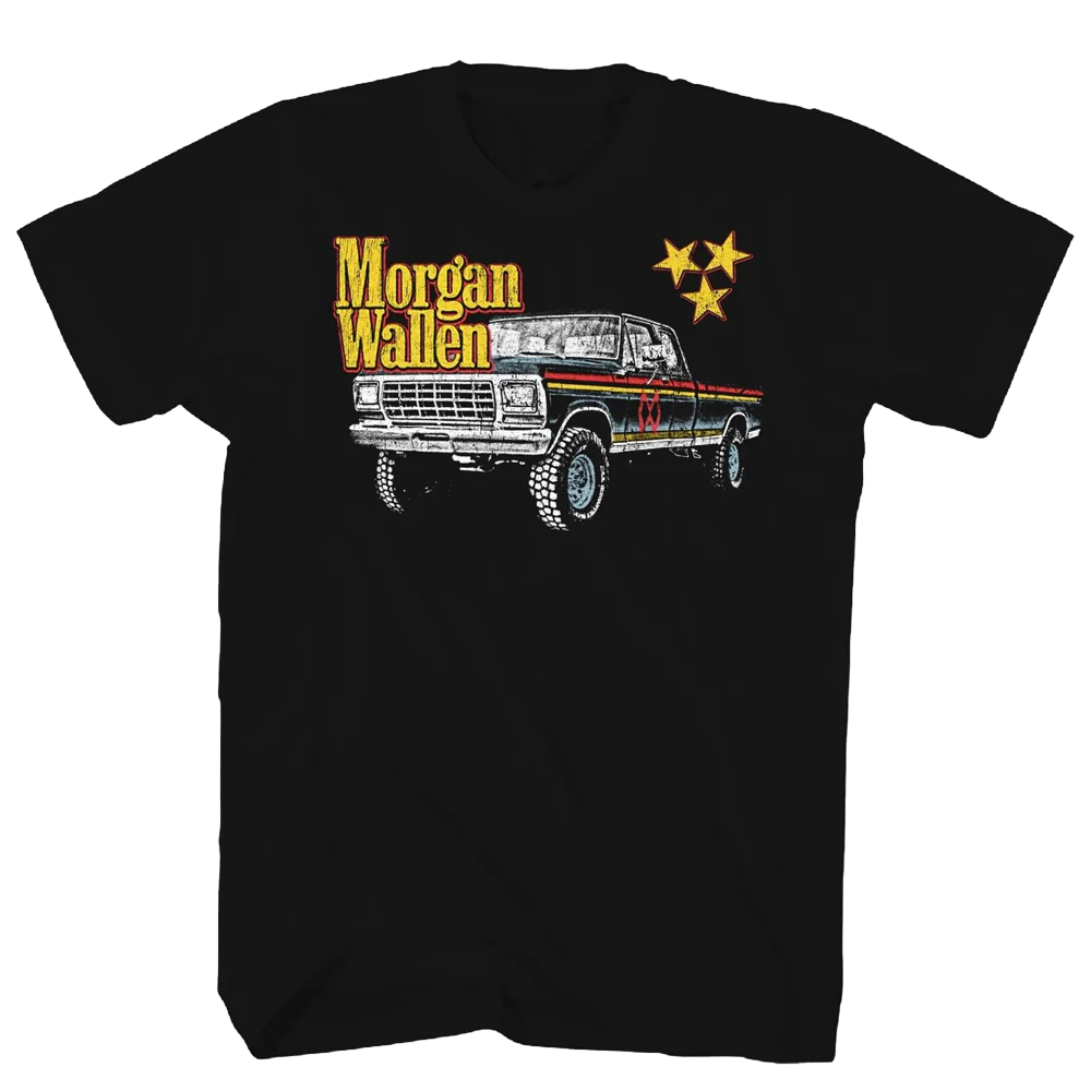 Morgan Wallen Truck T-shirt Unisex Rockinstone Size:xxxl