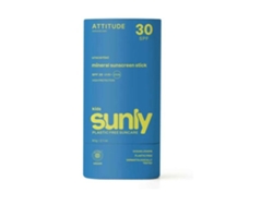 Protector solar en barra Attitude para niños, sin fragancia, FPS 30, 60 g