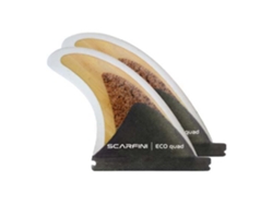 Barbatana de Surf Quad Rear Douradoscarfini