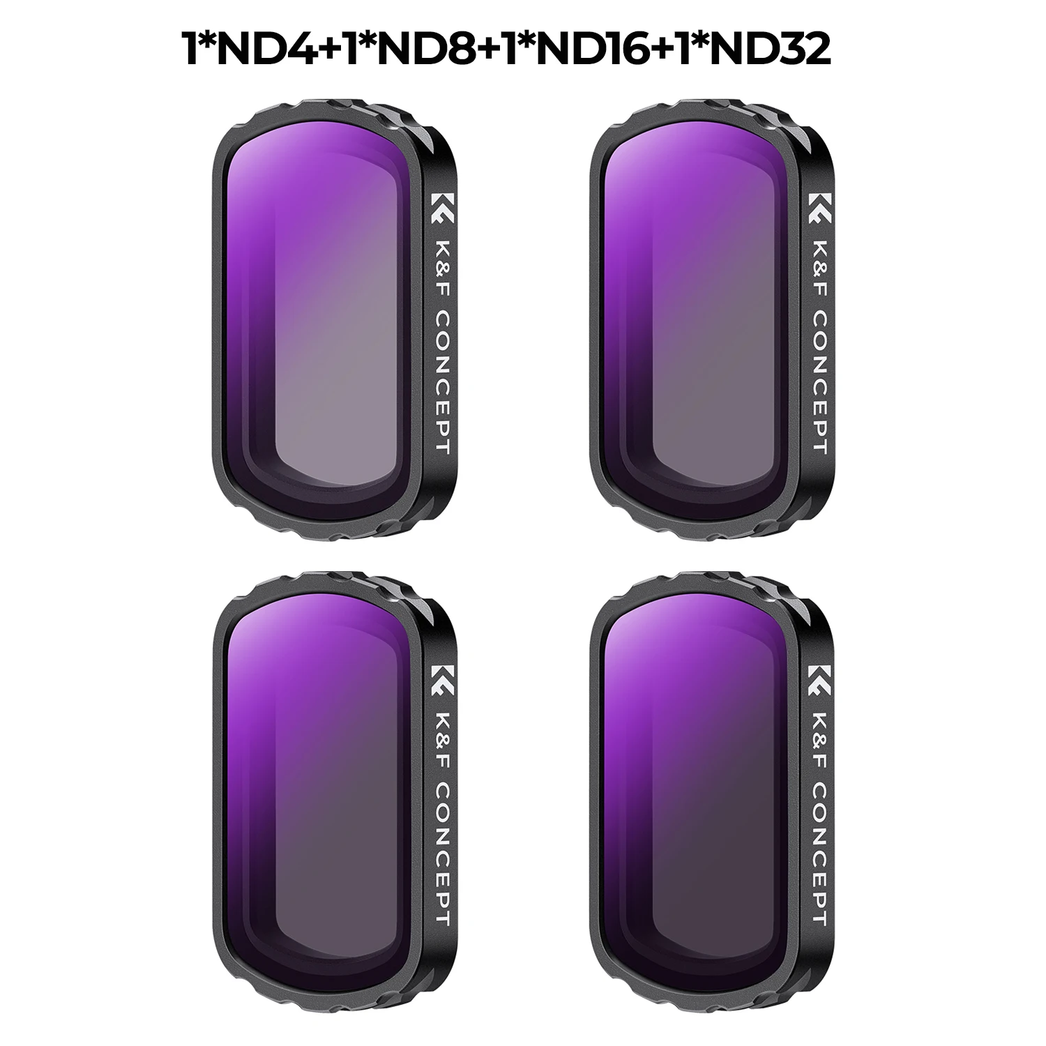 Kit de filtros ND para DJI Osmo Pocket 3: ND4 + ND8 + ND16 + ND32, UV, CPL, opciones ND/PL ajustables