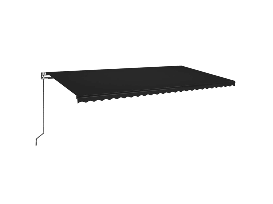 Maison Exclusive - Toldo Retráctil Automático Gris Antracita 600x350 Cm