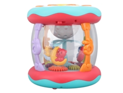 Mali brinquedo Educativo com Projetor Musical e Luz Giratória para Bebê e Criança Verde