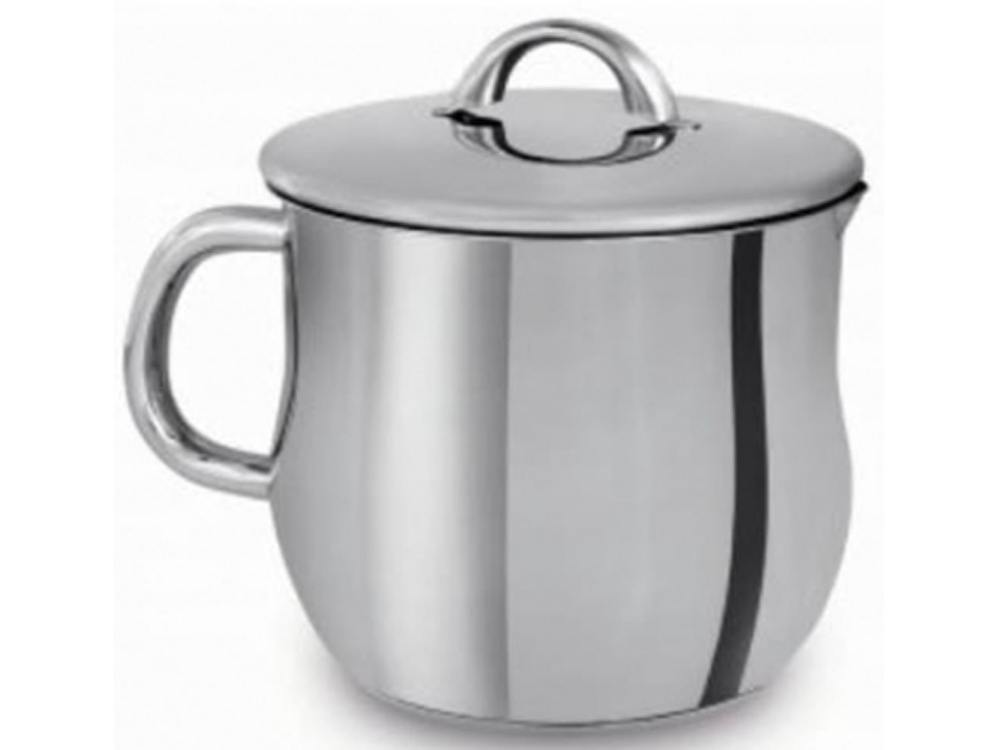 Cafetera SILAMPOS con asa Domus 14 cm