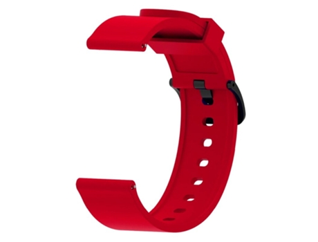 Pulsera Reloj Universal de 20mm SAMSUNG de Silicona - Rojo