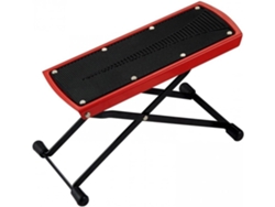 Reposapiés Para Guitarra Ajustable En Altura, Pedal De Metal, Accesorios De Goma Antideslizante.