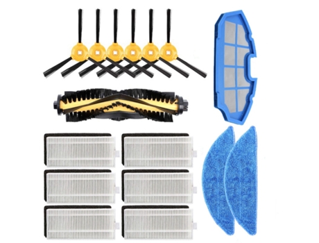 Filtro Hepa, rollo de filtro, fregona para Ecovacs Deebot N79S N79, Eufy Robovac 11 11C, cubierta de cepillo