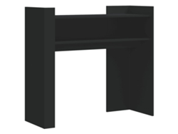 Maison Exclusive - Mesa Consola De Madera De Ingeniería Negra 100x35x90 Cm