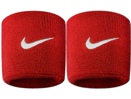 Muñequera Elástica NIKE swoosh (TU - Rojo)