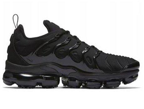 Zapatillas Deportivas NIKE Air Vapormax Plus (Negro - Tejido, Material Sintético- 44,5)