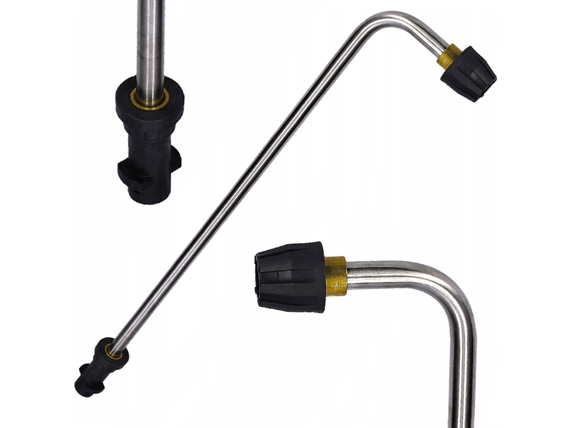 Boquilla angular de lanza de 90° – Alta precisión | 160 bar, M18 | Compatible con el hidrolimpiador Kärcher K2-k7