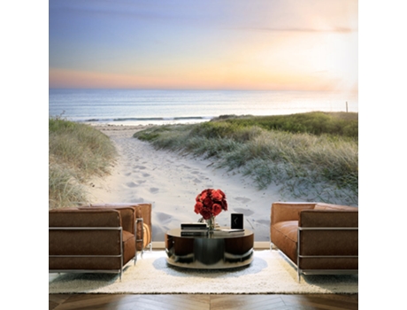 Papel de Pared ARTGEIST Promenade matinale sur la plage (200x140)