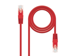 Cable de Red Nanocable Rj45 Lszh Cat.7 600Mhz Sftp Awg26 30 Cm Rojo N/A
