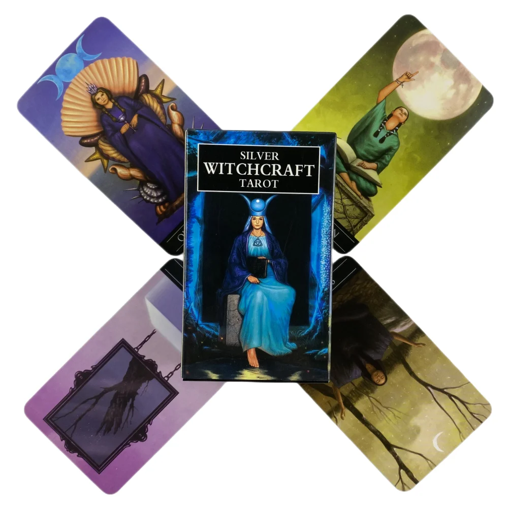 Tarot del Hechicero Plateado: 78 cartas de tarot en formato PDF para el juego de mesa MDUG (versión en inglés).