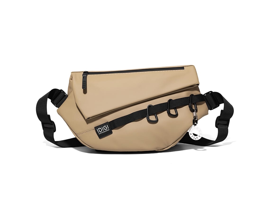 Bolso bandolera para hombre (color caqui), ideal para el trabajo, bolso de hombro sencillo.