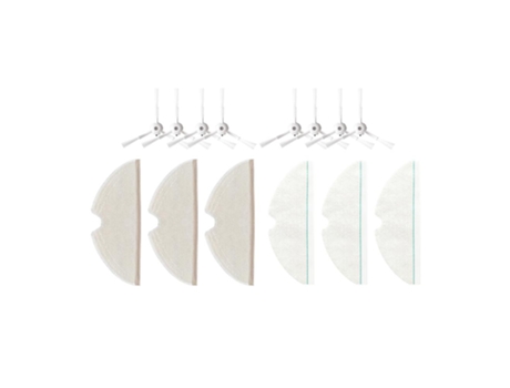 14pcs para xiaomi roborock t8 robot escova lateral mop pano kit para uso doméstico