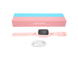 Reloj inteligente infantil con GPS 4G, vídeo y pantalla táctil - Rosa