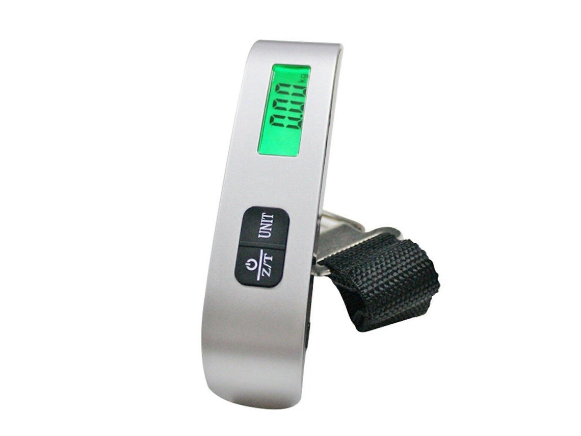 Báscula digital para equipaje New Well, báscula de viaje colgante, pantalla LCD