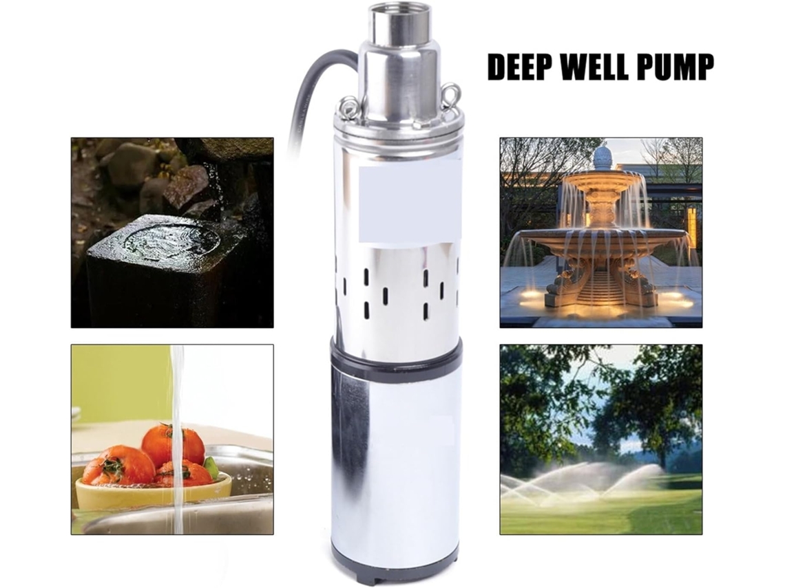 12v 24v 48v Pompe À Eau Solaire De Puits Profond Ferme Ferme Irrigation Agricole 60m Levage