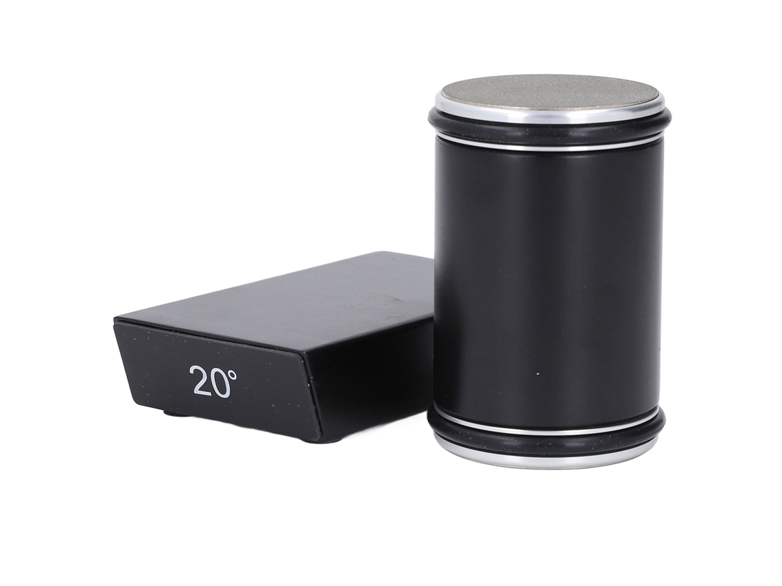 Herramienta De Afilado De Cuchillos De Cocina Rolling Sharpener Con Disco Diamante 400/1000 Grit Y Ángulo Magnético 15-20 Grados