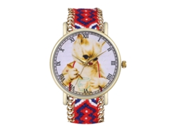 Reloj De Pulsera Unisex De Cuarzo Zhoulianfa Con Correa De Alambre Trenzado, Moda N.° 4