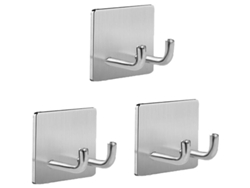 2026-ganchos De Pared Autoadhesivos Para Toallas - Pack De 3, Portaafios Waterproof, Soporte Para Rasuradoras